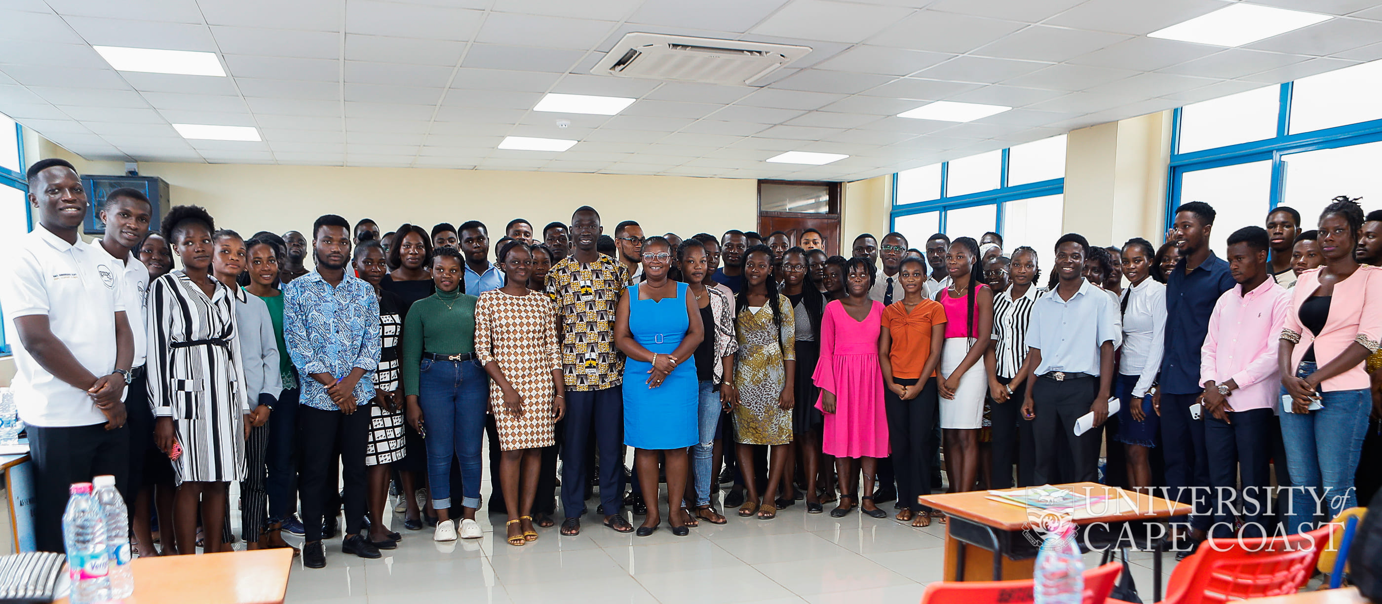 A Group Picture of All GNPC Beneficiaries, GNPC Executives and StuFSO Staff of the Event