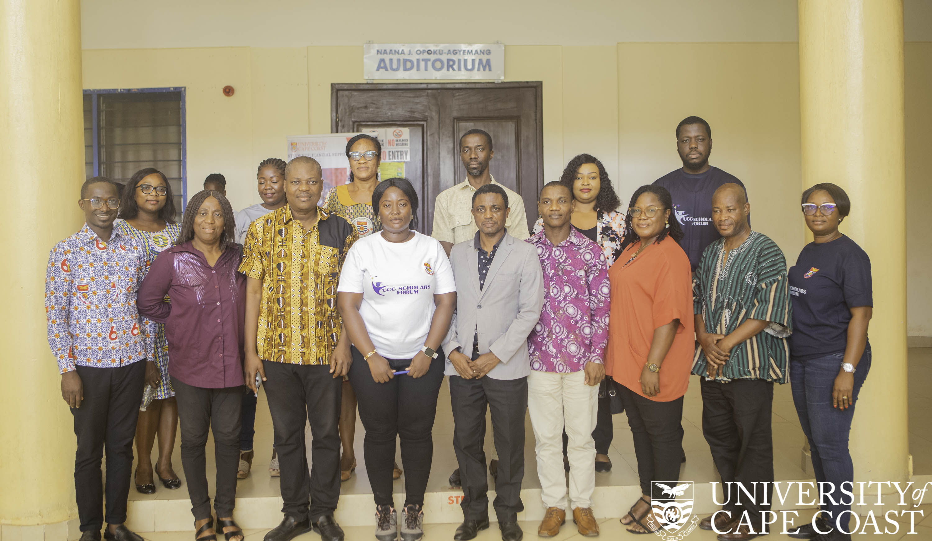 SENIOR MEMBERS OF THE UNIVERSITY AND SOME MEMBERS OF STUDENTS’ FINANCIAL SUPPORT COMMITTEE AND THE SCHOLARSHIP SELECTION SUB – COMMITTEE WHO GRACED THE OCCASION WITH THEIR PRESENCE