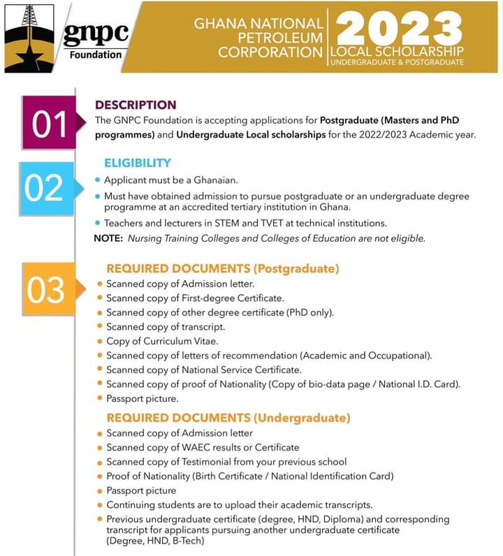 GNPC Scholarship Application
