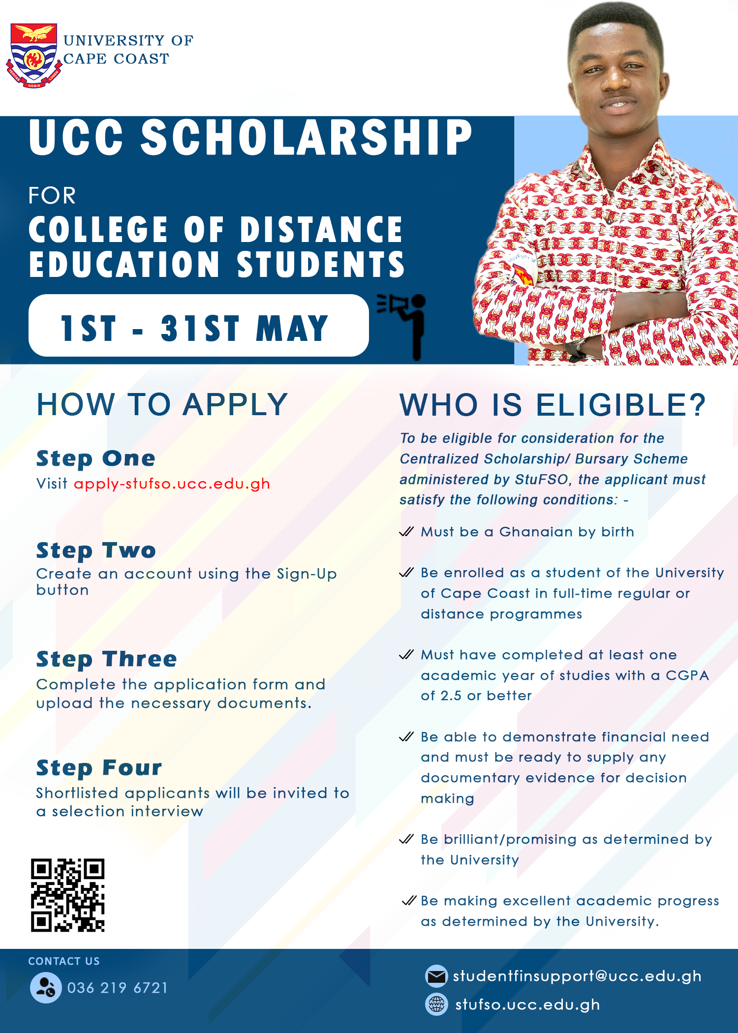 OPEN CALL FOR CODE SCHOLARHSIP APPLICATION