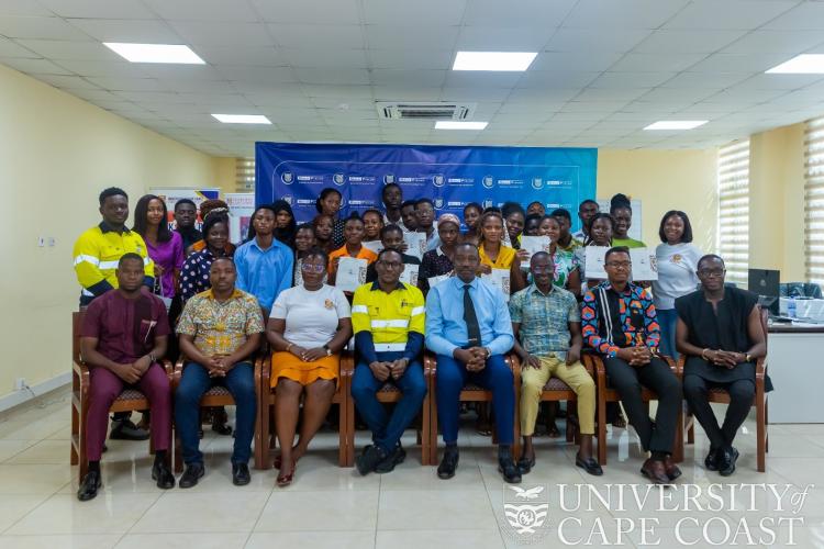 GOLD FIELDS FOUNDATION VISIT BENEFICIARIES AT UNIVERSITY OF CAPE COAST