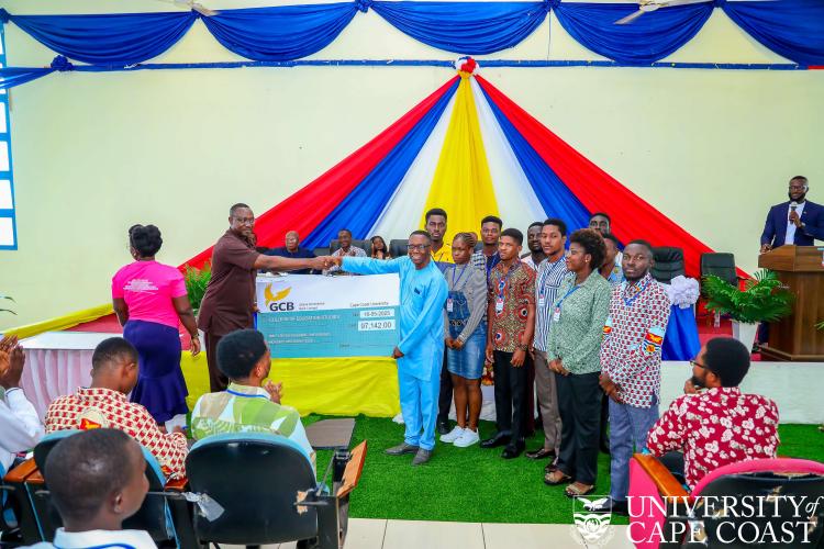University of Cape Coast Students’ Financial Support Office Holds 2025 Scholarship Awards and Symposium